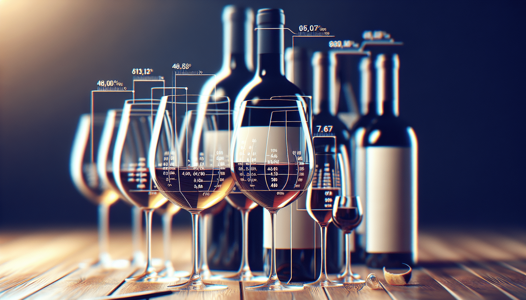 ¿Cuántas copas salen de una botella de vino? Estimación de servicio